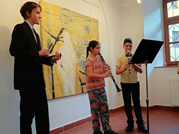 malí hudebníci ze třídy Jana Žilavého ze ZUŠ Oskara Nedbala